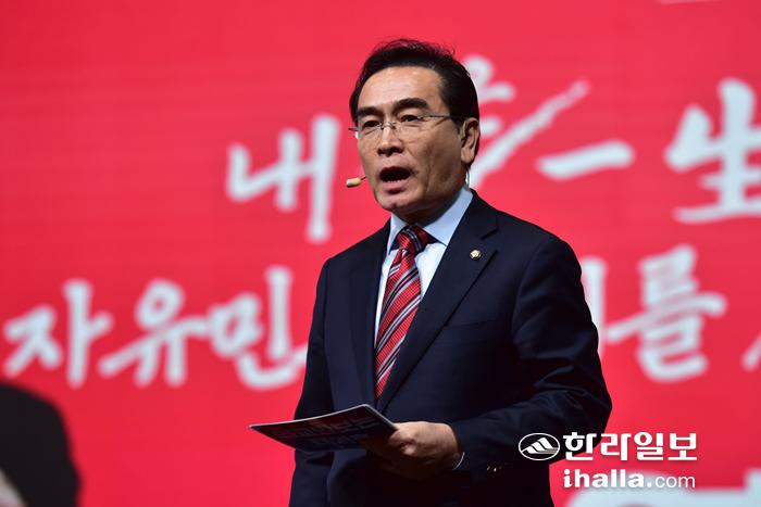 태영호 국민의힘 의원.